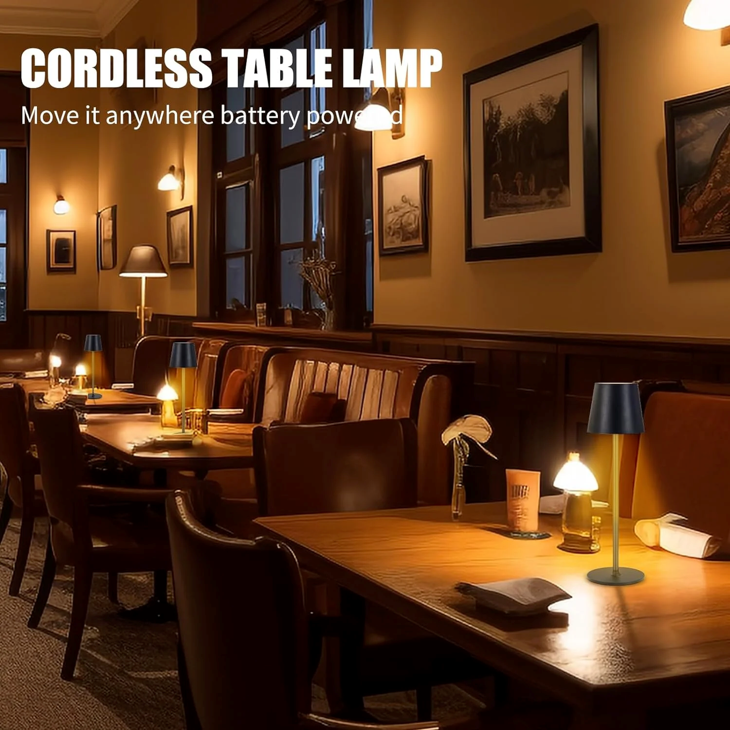 Sleek Cordless Table Lamps