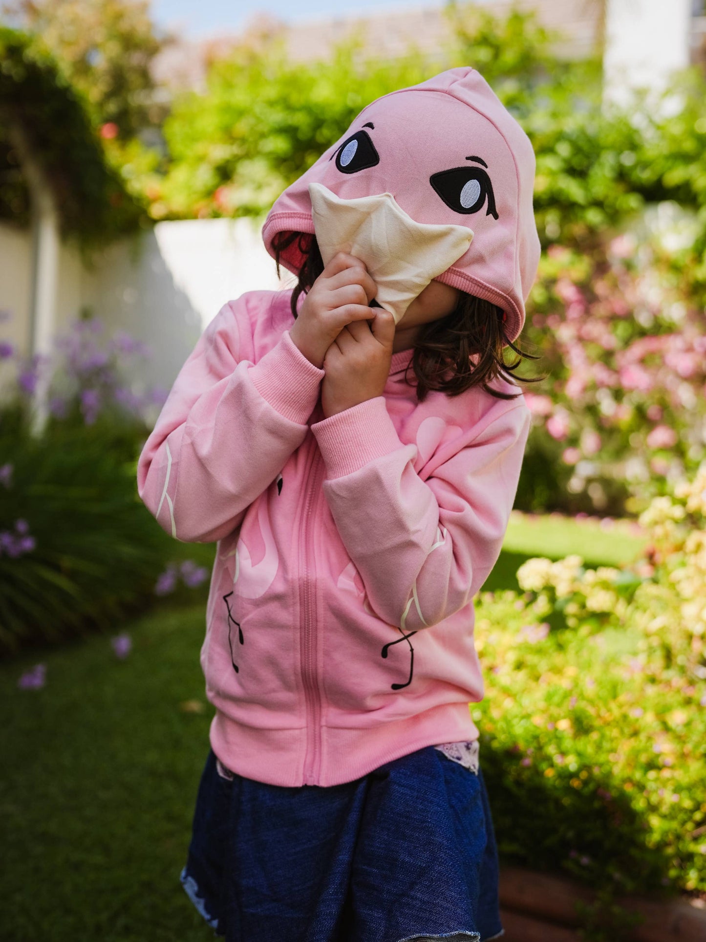 Flamingo 3D Kids Hoodie