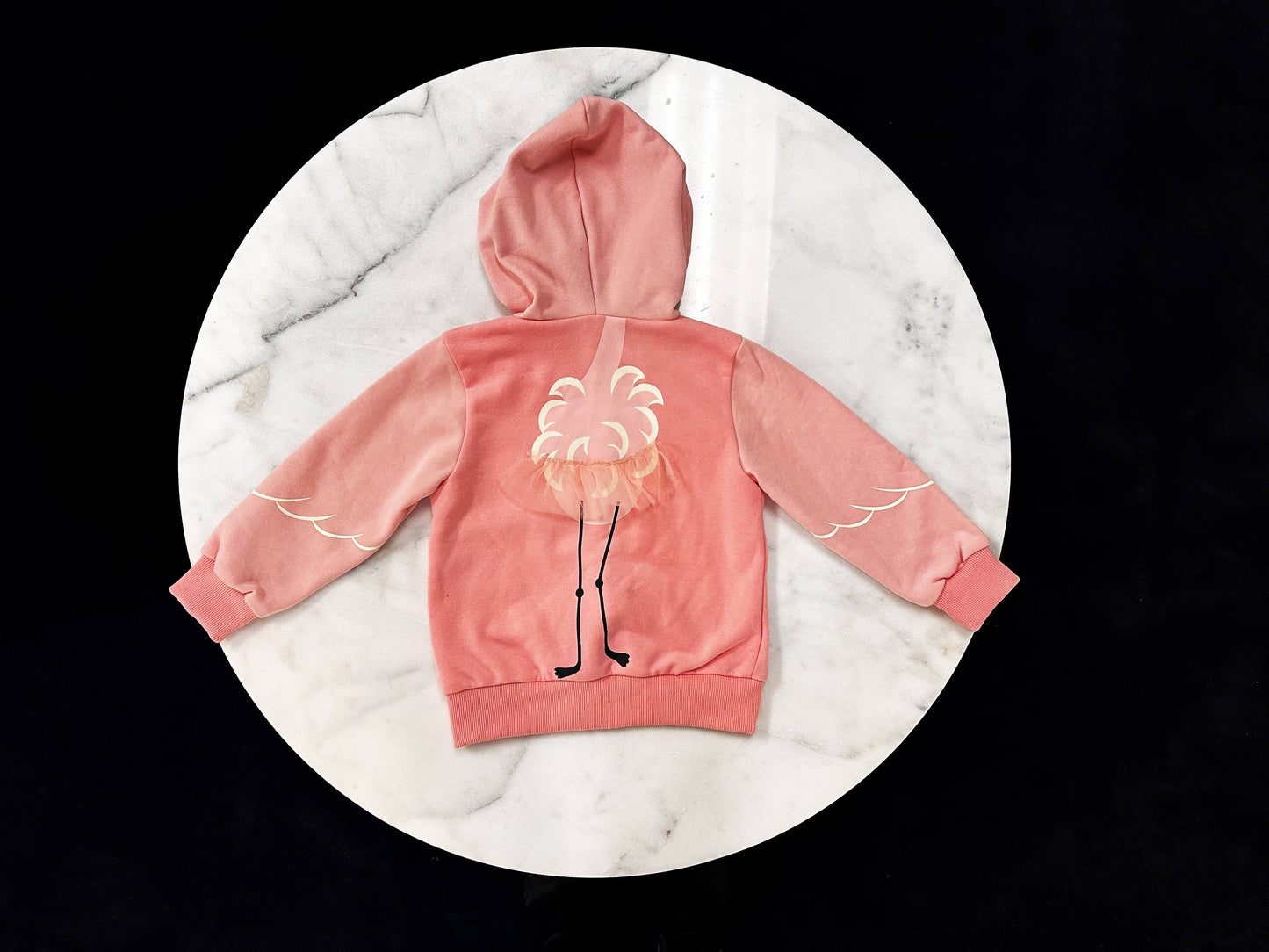 Flamingo 3D Kids Hoodie