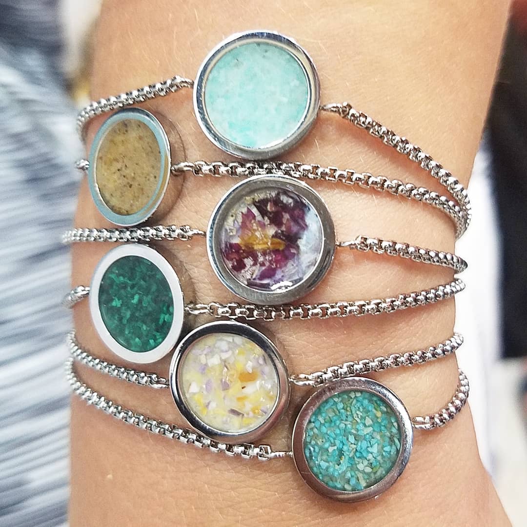 Travel Stack Bracelet - Adjustable (Amazonite)