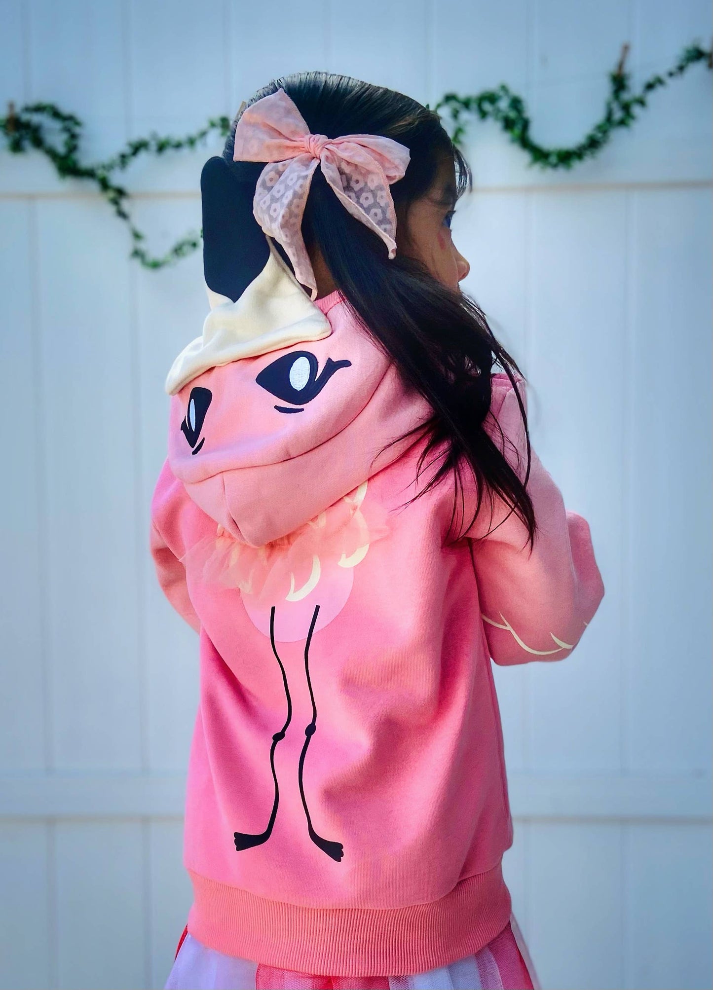 Flamingo 3D Kids Hoodie