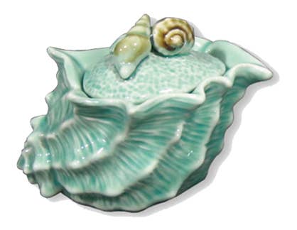 Shell Figural Cream & Sugar set