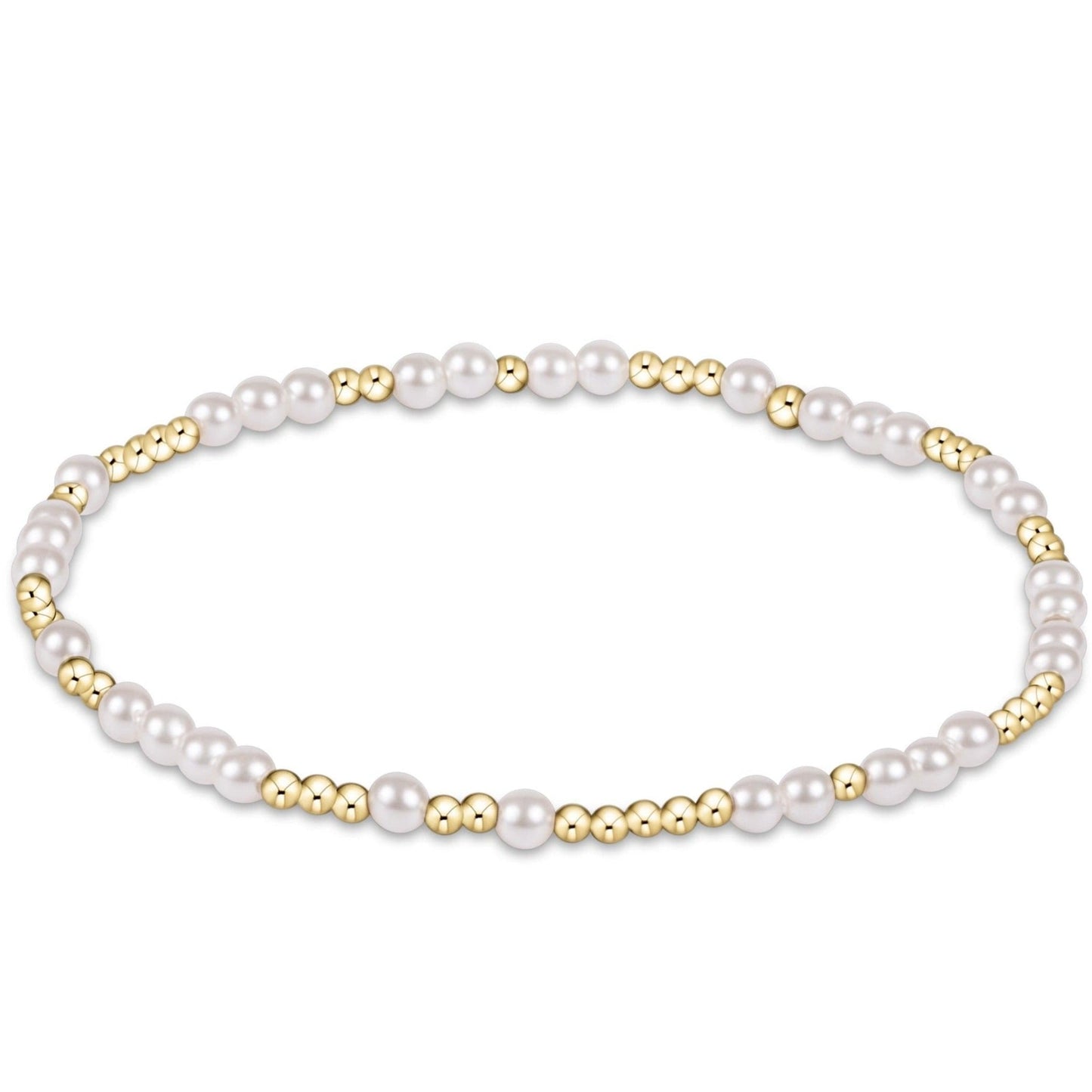 E Newton Hope Unwritten 3mm Bead Bracelet extends