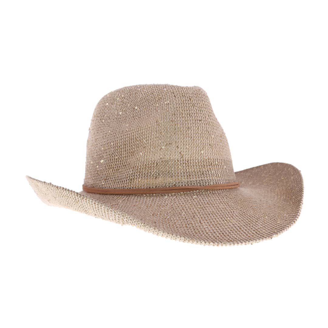 Vegas Sequin Cowboy Hat CBC03