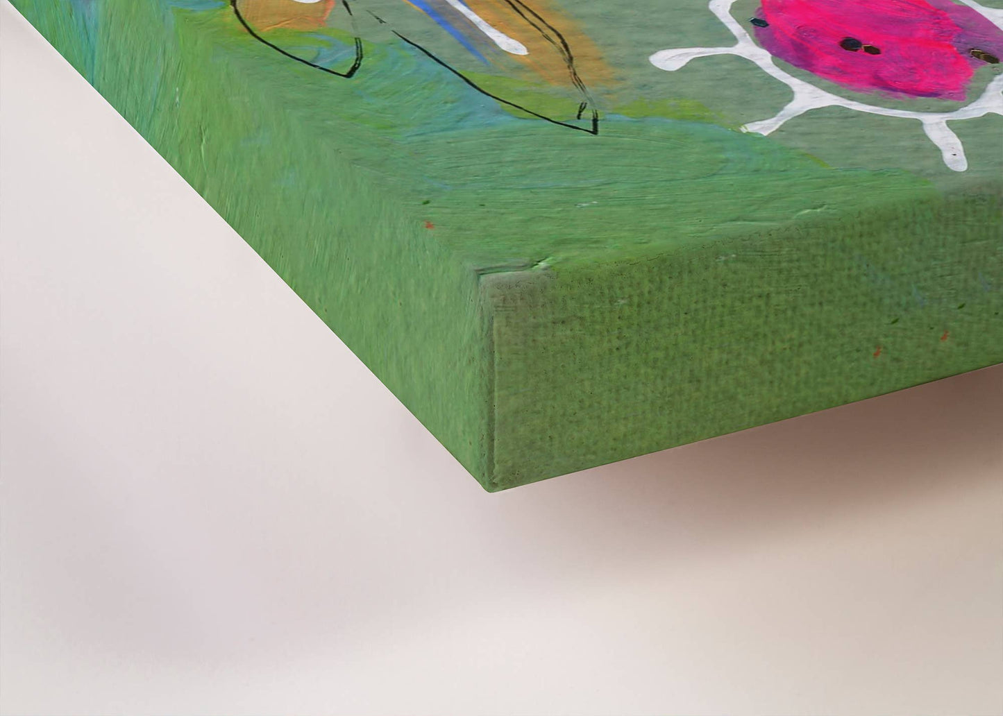 Mellow Sunshine Stretched Canvas