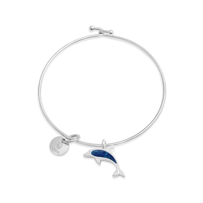 Beach Bangle Dolphin Turquoise