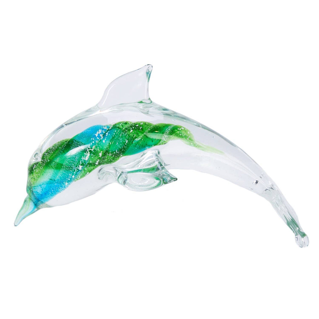 Dolphin Glass Figurine