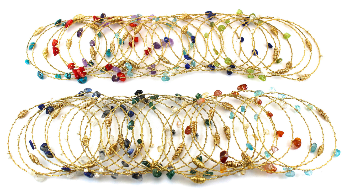 Restrung Guitar string bracelets