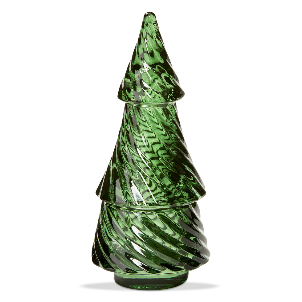 Glass Twist Tree Tealight Holder Collection