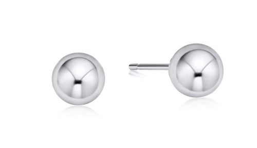 E Newton Classic 8mm Ball Stud - Sterling