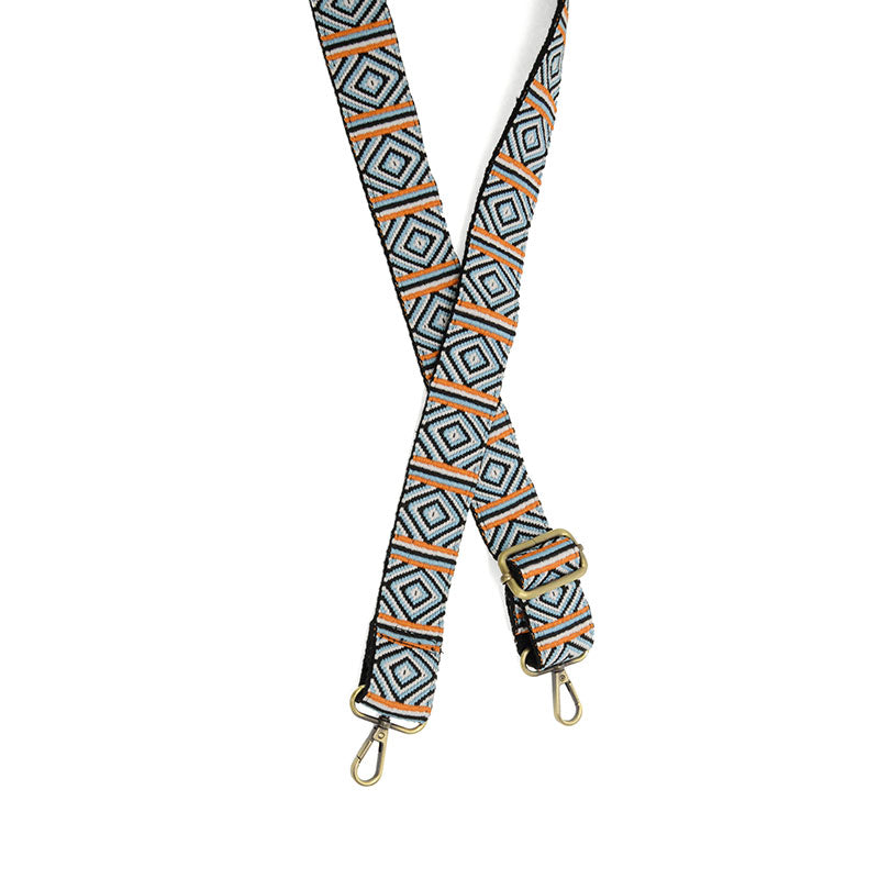 Joy 1.5" Turquoise Diamond Echo Guitar Strap