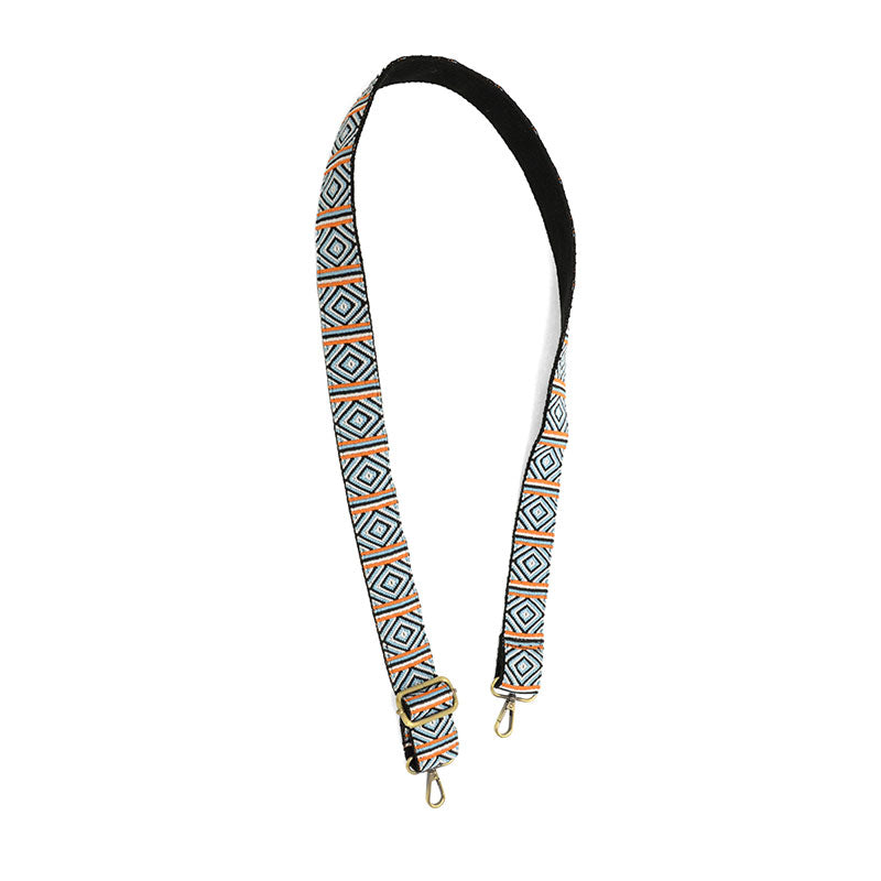 Joy 1.5" Turquoise Diamond Echo Guitar Strap