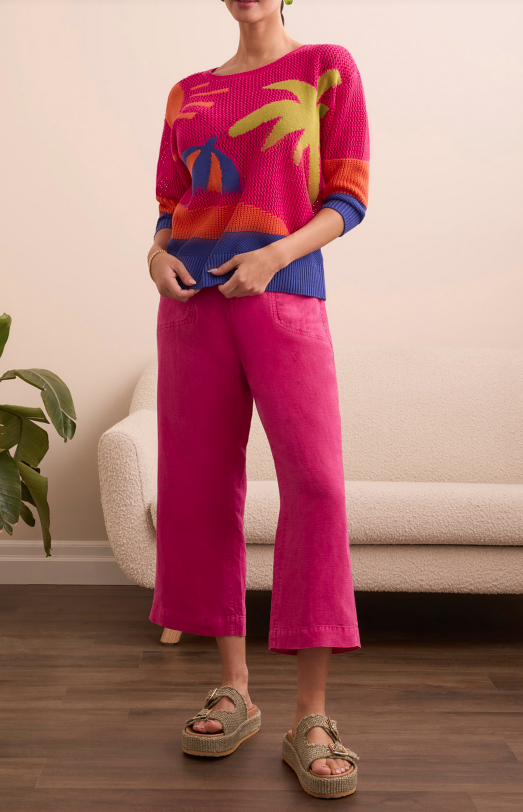 Tribal 3/4SLV Sweater
