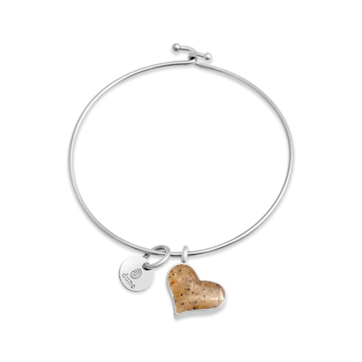 Beach Bangle Heart FMB Shells