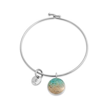 Beach Bangle Round Turquoise