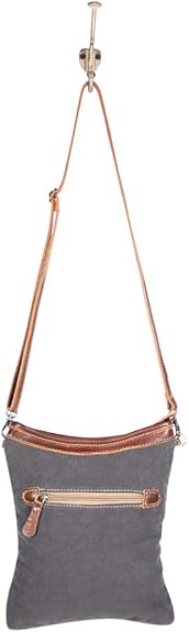 Bloom Canvas leather & Rug Crossbody