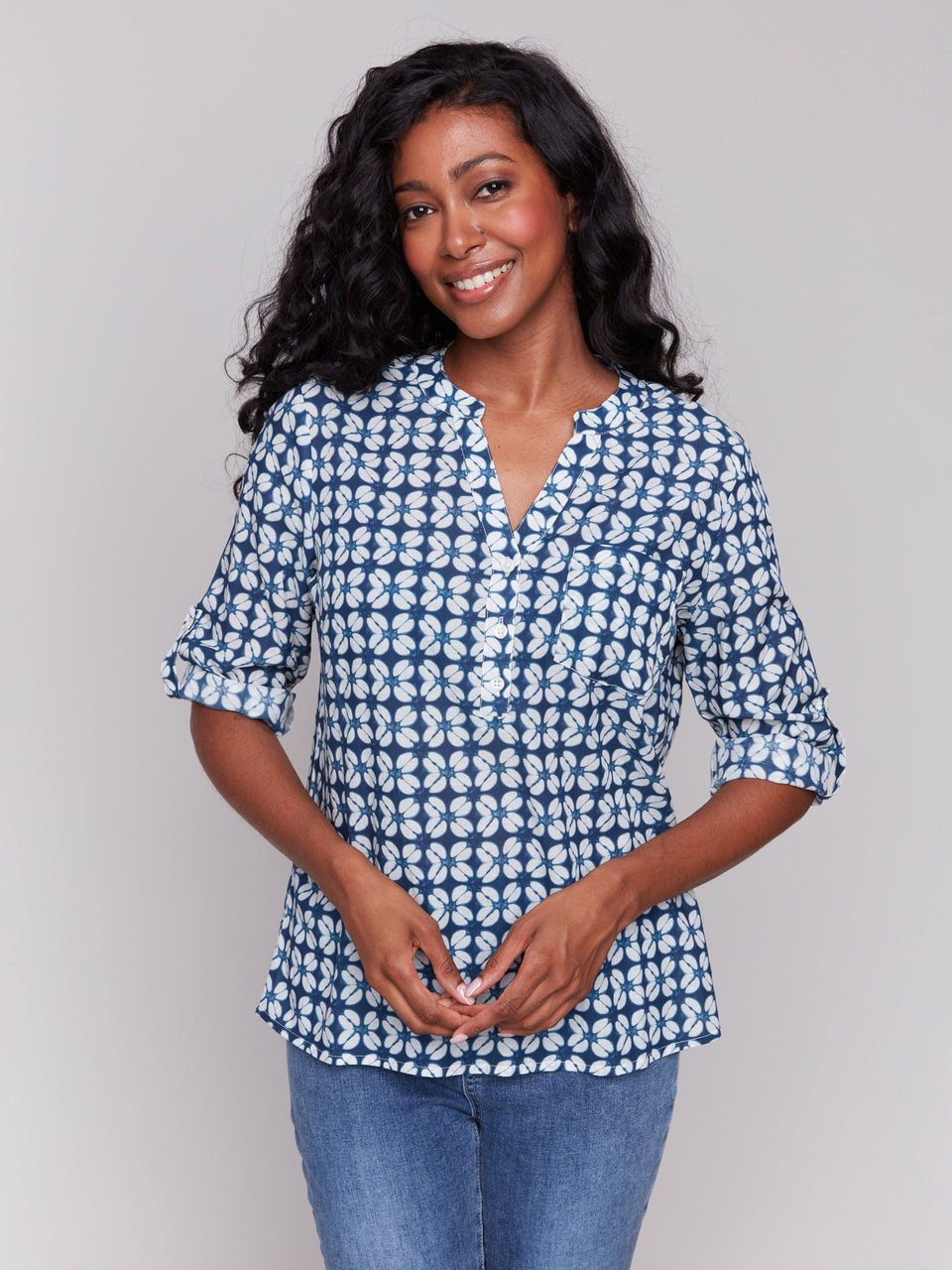 Charlie B Viscose Blouse