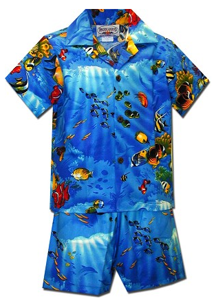 Pacific Legend Boys Cabana Set