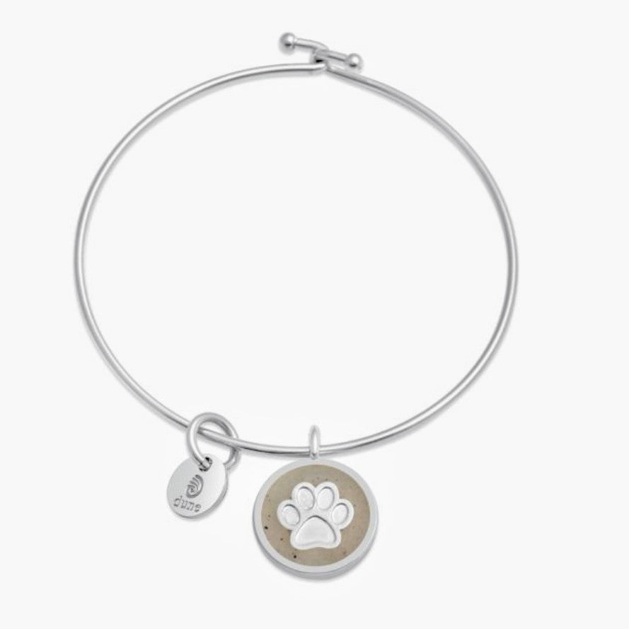 Bangle Paw Print Circle