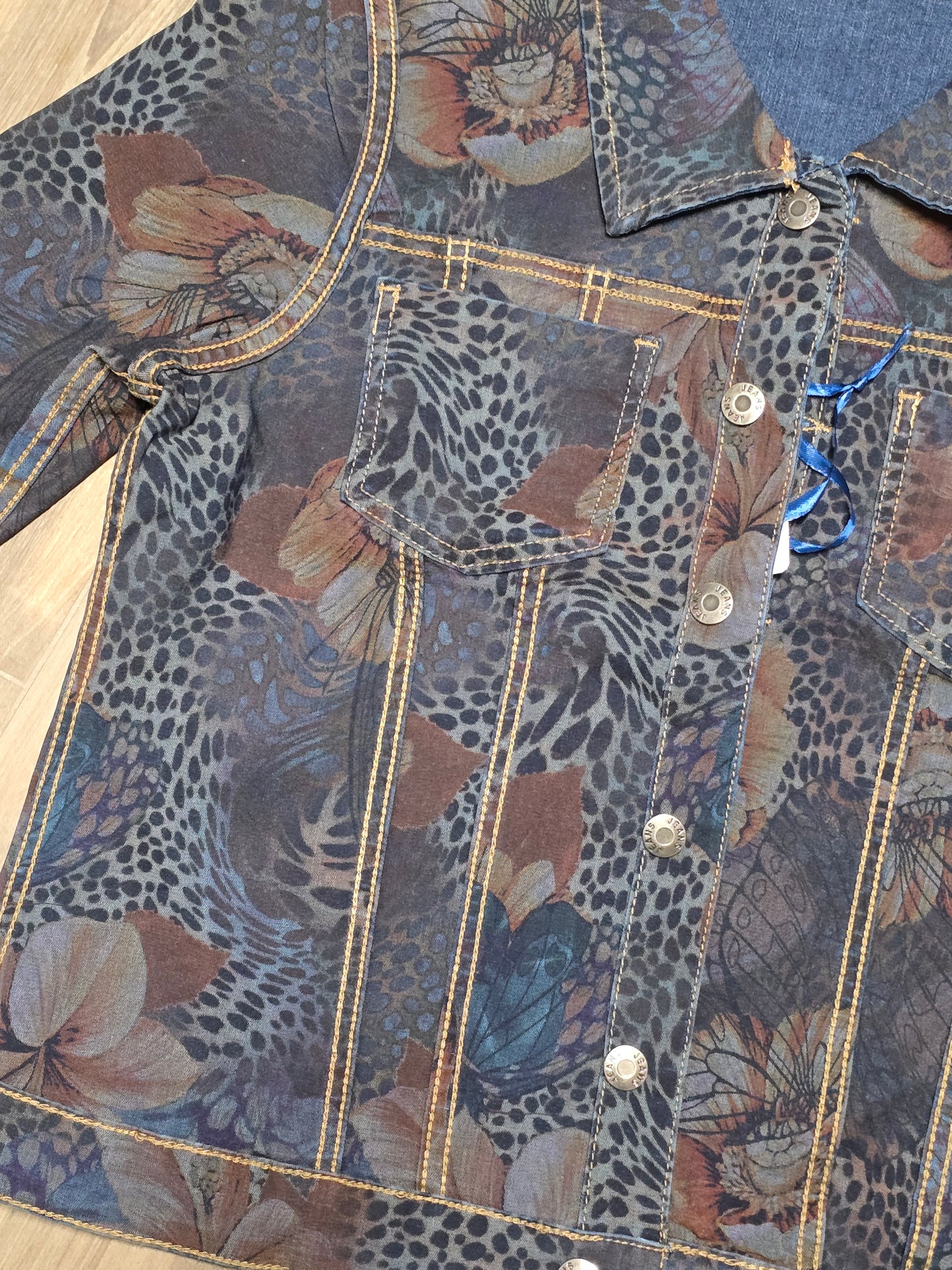 Tempo Paris Reversible Jean Jacket