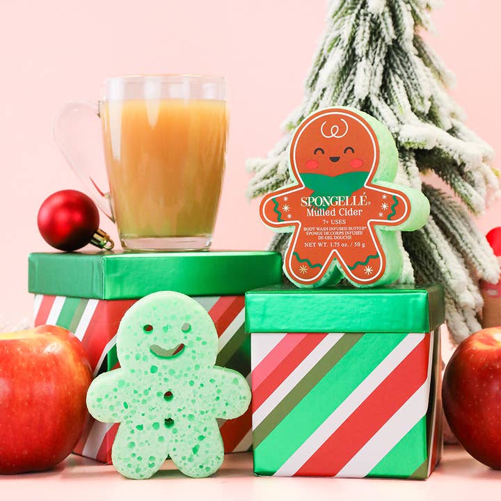 Spongelle Gingerbread Body wash scrub