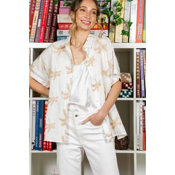 Palm Tree Blouse
