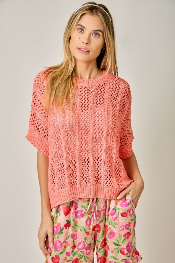 Crochet Dolman Sweater