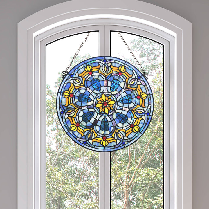 Ophelia Stained Glass Panel