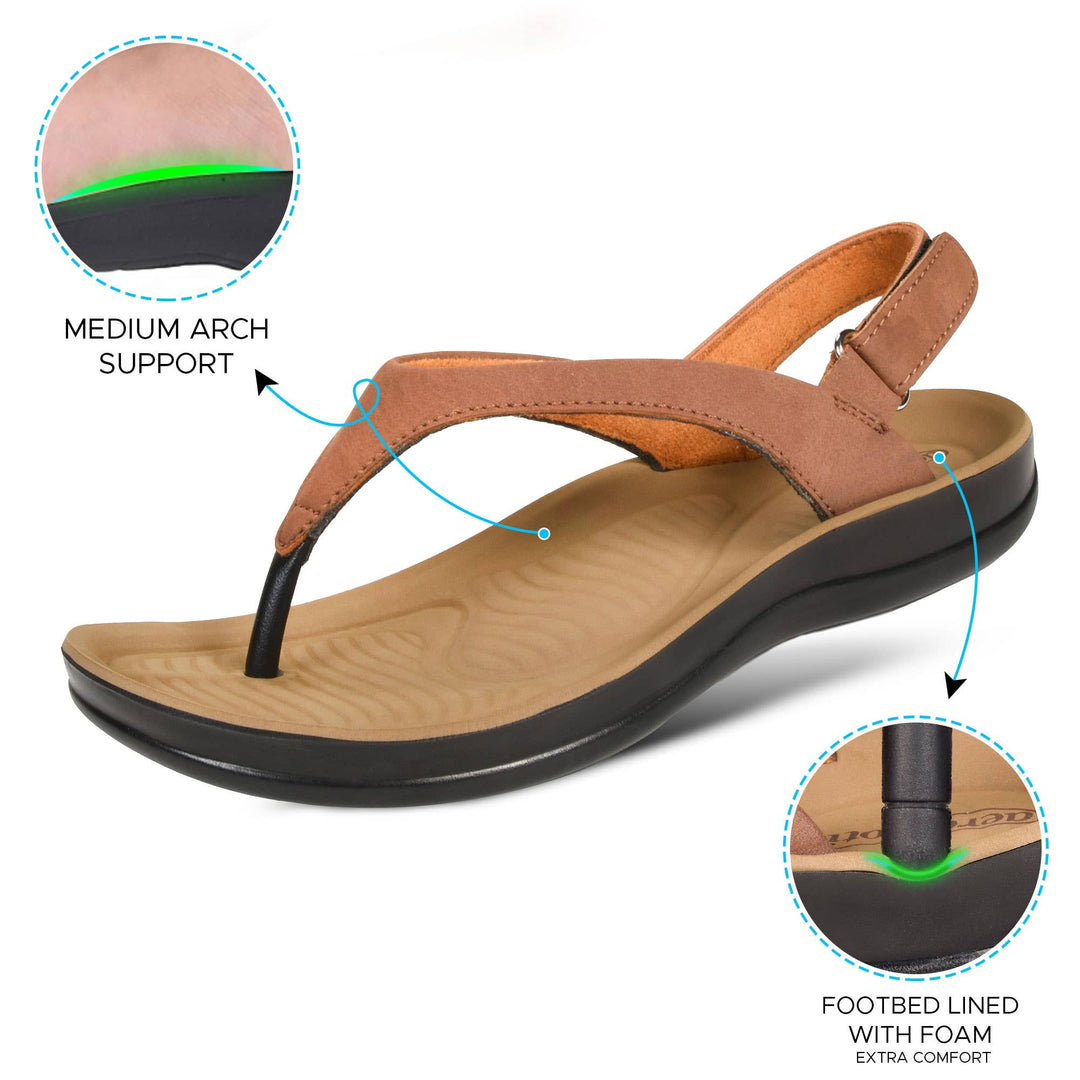 VERRA SOFT TOE VELCRO SANDALS