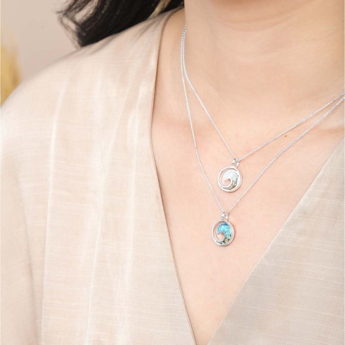 Dune Necklace Wave Fiagro Chain