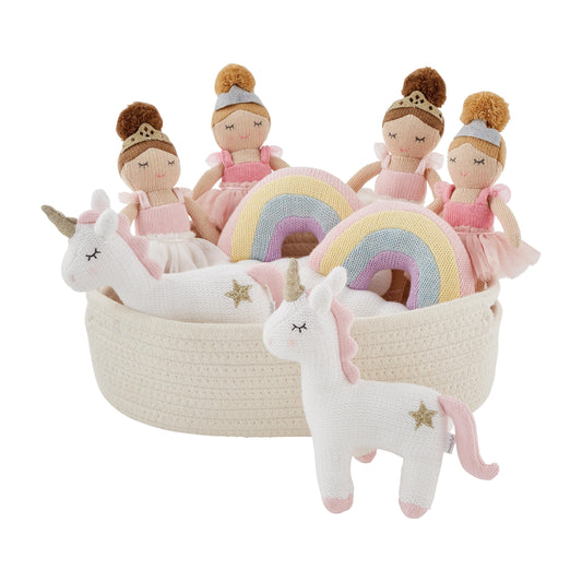 Princess Rattle Basket