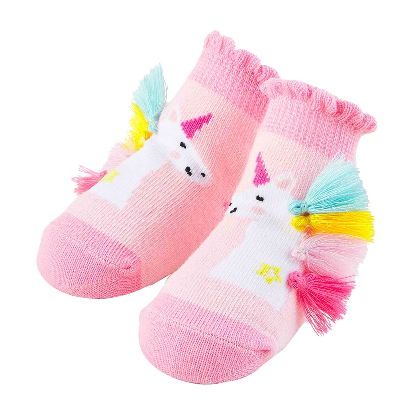 Unicorn Fringe Socks