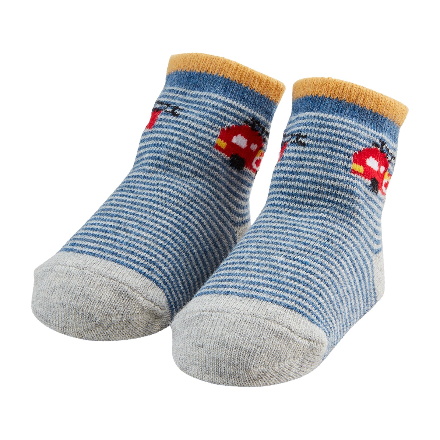 Baby boy Fire Truck Socks