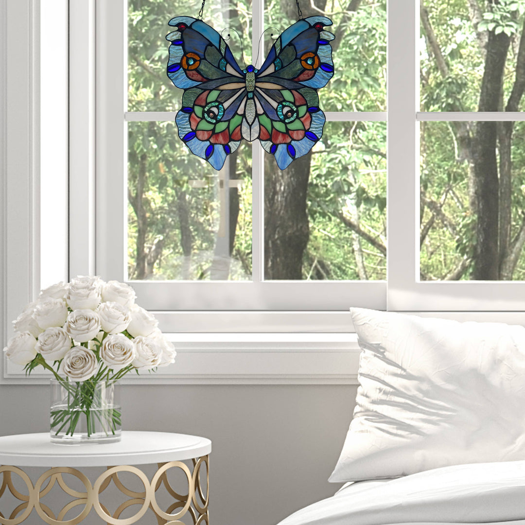 Grayson Butterfly Window Panel