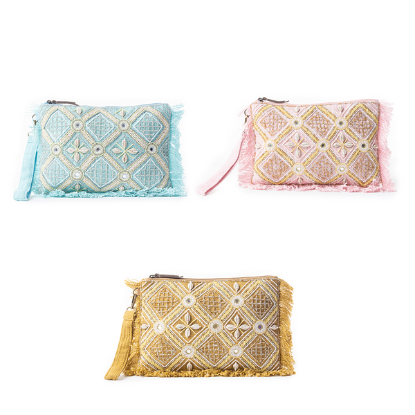 Myra Desert Diamond Pouch