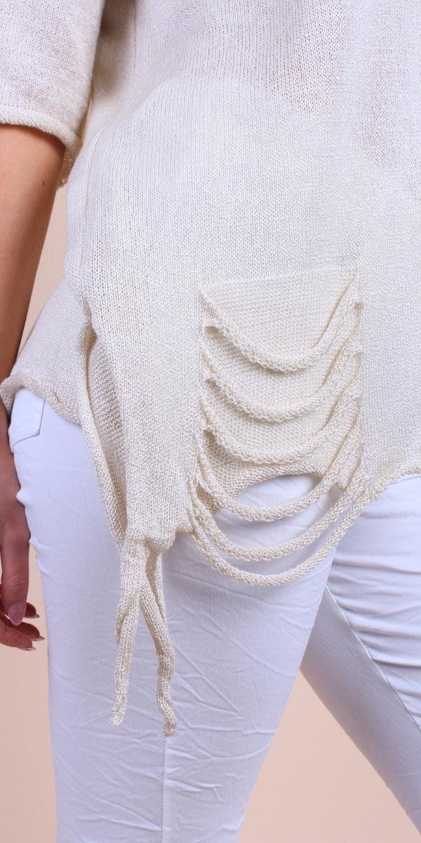 Gigi Moda Asymetric Sweater