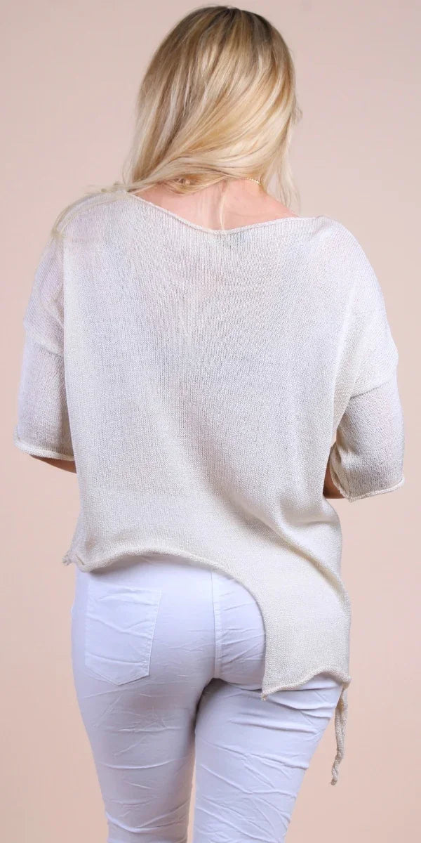 Gigi Moda Asymetric Sweater