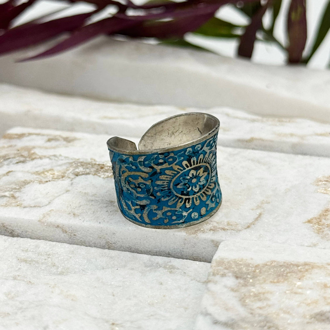Handcrafted Patina Ring