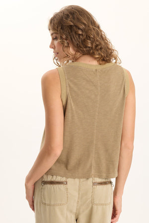 XCVI Katrine Embroidered Tank