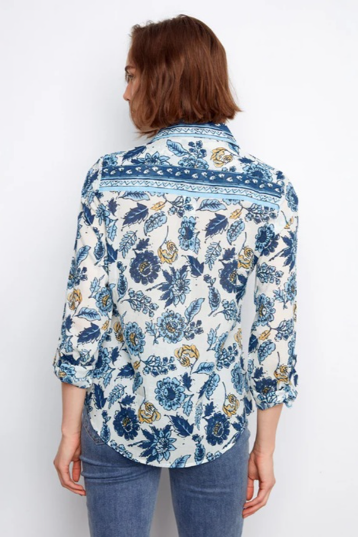 Charlie B Voile Blouse