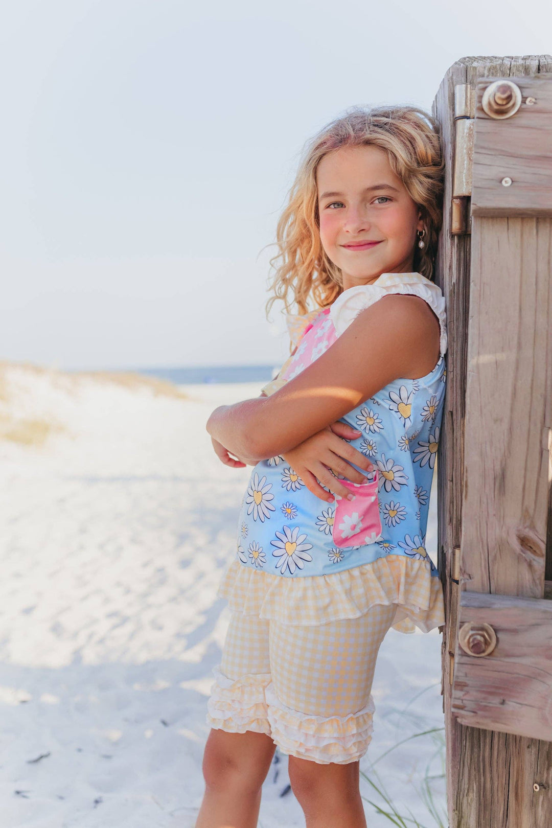 Kids Daisy Short Set