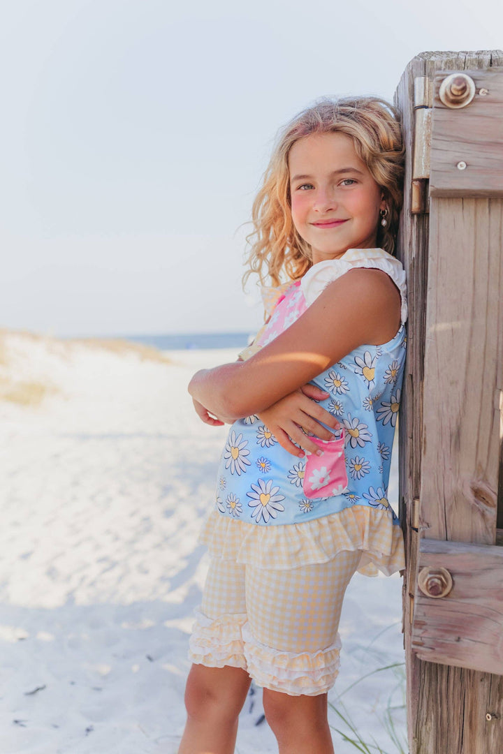 Kids Daisy Short Set