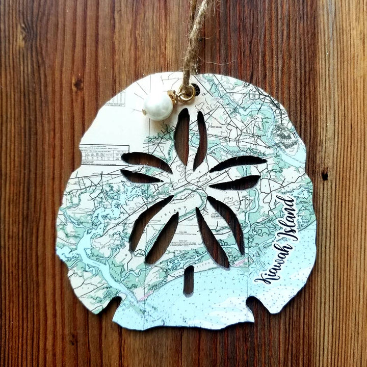 Sand Dollar FMB Wood Ornament