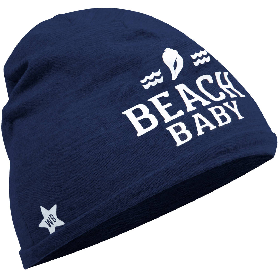 Beach - Navy Beanie