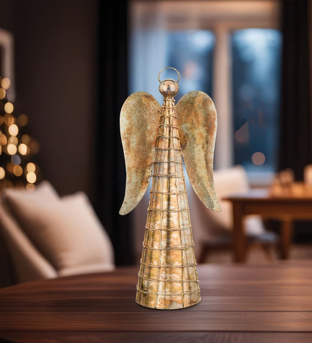 Gold Flame Angel