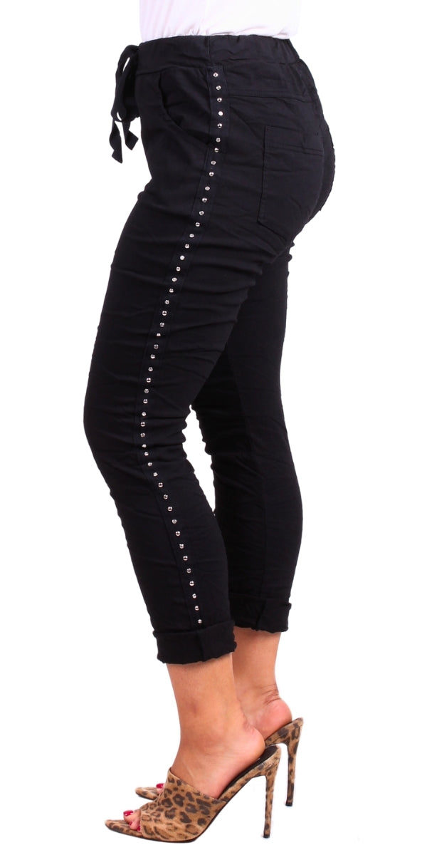 Gigi Moda Studded  Jogger