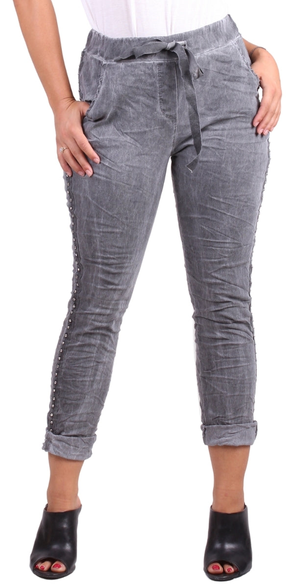 Gigi Moda Studded  Jogger