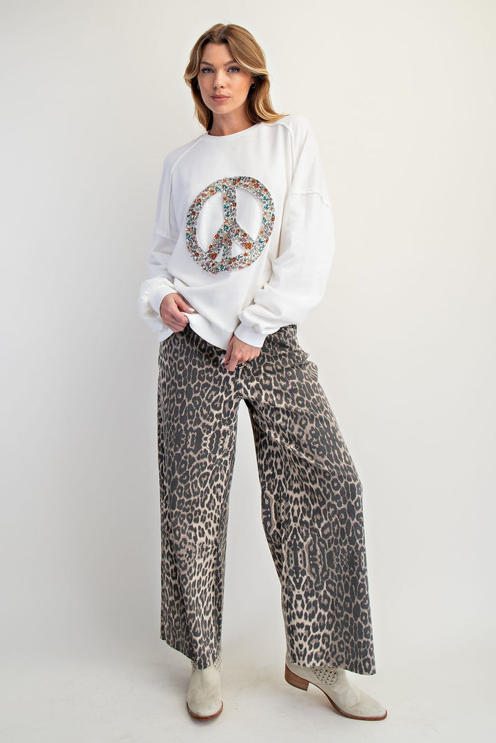 Easel Peace Sweatshirt