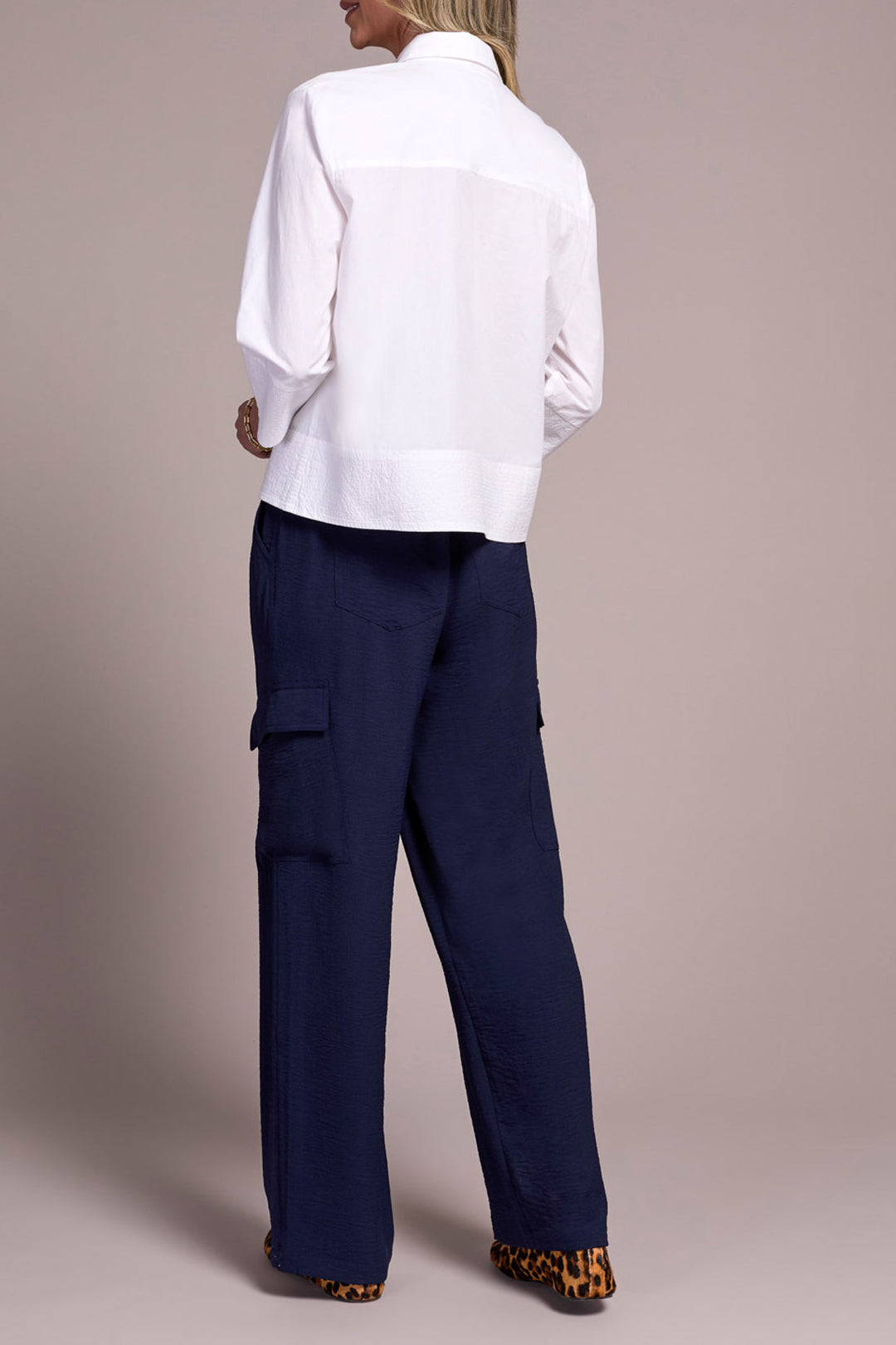 Tribal White Blouse with detail