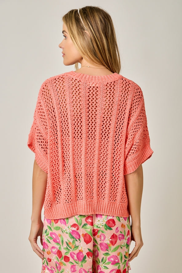 Crochet Dolman Sweater
